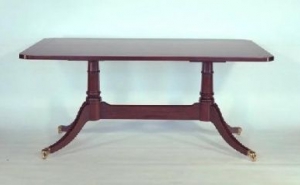 Two Pedestal Meeting Table