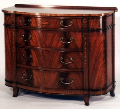 Bowfront Chest Of Drawers
